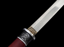Japanese Hand-Painted Folding Knife (Wine Red Edition)  Patented Design | Customizable Gift Knife