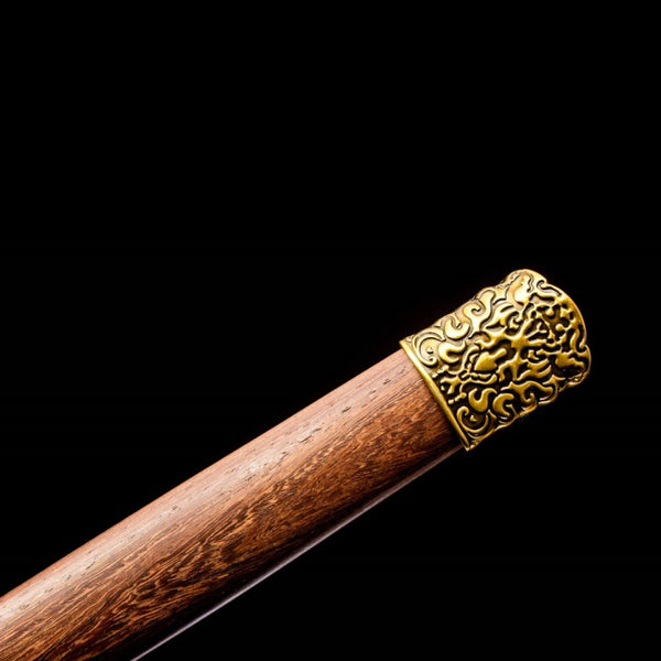 Hand-Forged High-Manganese Steel Tang Dynasty Sword  "Fire Dragon" | Chinese Style | Two Packaging Options | Personal Gift for All Occasions & Relationships