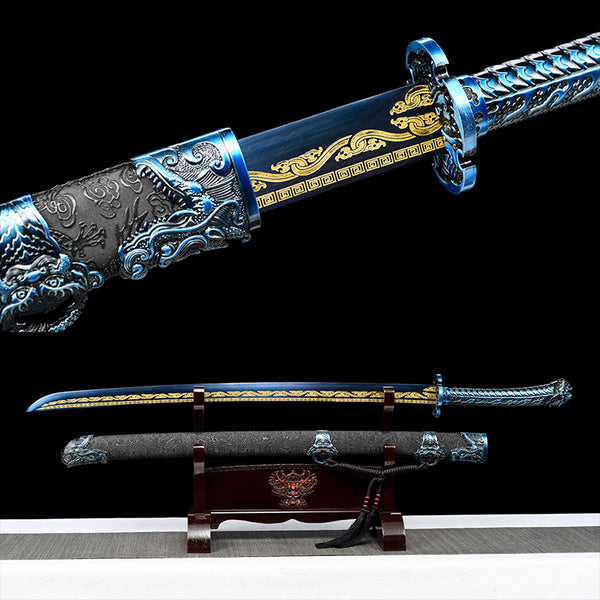 Classical Hand-Painted Dragon & Legendary Heroes Knife Series  8-Color Collection (Golden Scale / Golden Dragon's Wrath / Golden Dragon Finch / Zhao Zilong / Shenxiao / Tong An / Wuhou / Dragon's Secret)  Patented Design | Customizable Gift Knife
