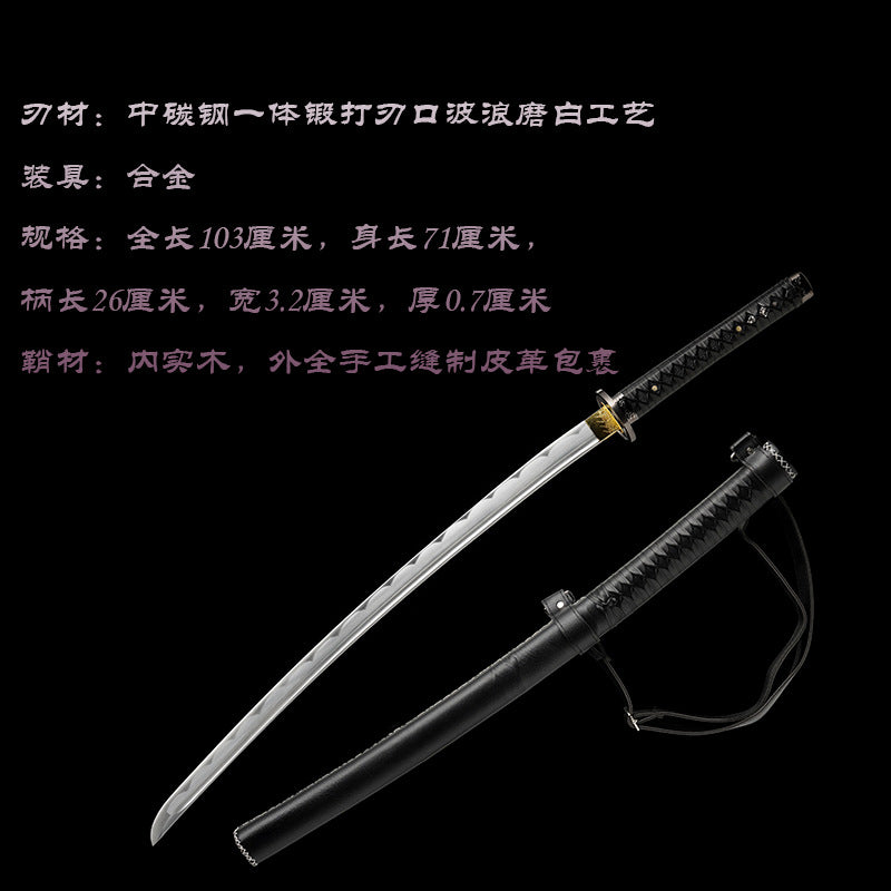 Japanese Hand-Painted Folding Knife (Black Edition)  Patented Design | Customizable Gift Knife