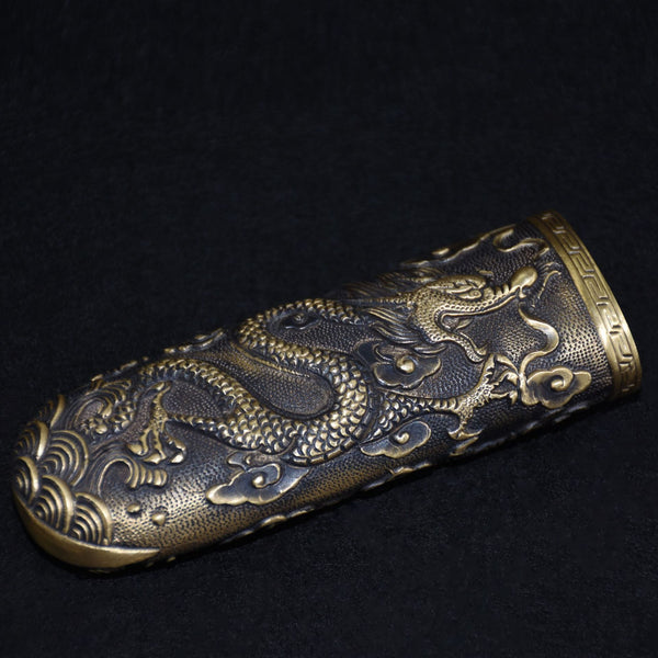 Hand-Forged High-Speed Steel Art Piece  "Fire Dragon" | New Chinese Style | Gift for Travel Souvenirs & Housewarmings