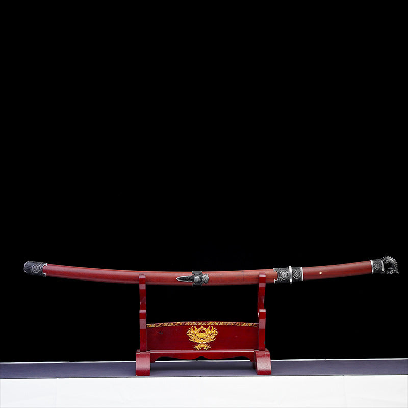 Japanese Hand-Painted Folding Knife (Wine Red Edition)  Patented Design | Customizable Gift Knife