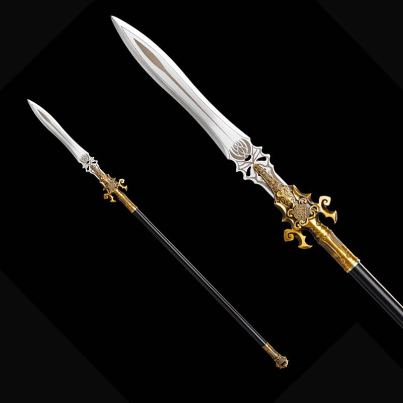 Hand-Forged High-Manganese Steel Art Knife  "Fire Dragon" | New Chinese Style | 4 Color Options | Premium Business Gift