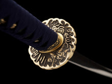 Japanese Hand-Painted Folding Knife ("Lanying" Blue Eagle Edition)  Patented Design | Customizable Gift Knife
