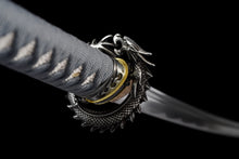 Japanese Hand-Painted Folding Knife ("White Dragon Samurai" Edition)  Patented Design | Customizable Gift Knife