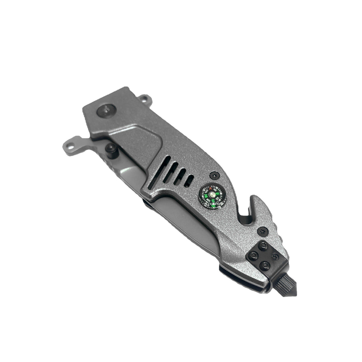 EDC Aluminum Alloy Outdoor Folding Knife  9cm Blade | 60° Tip | 108cm Handle | White Box Packaging