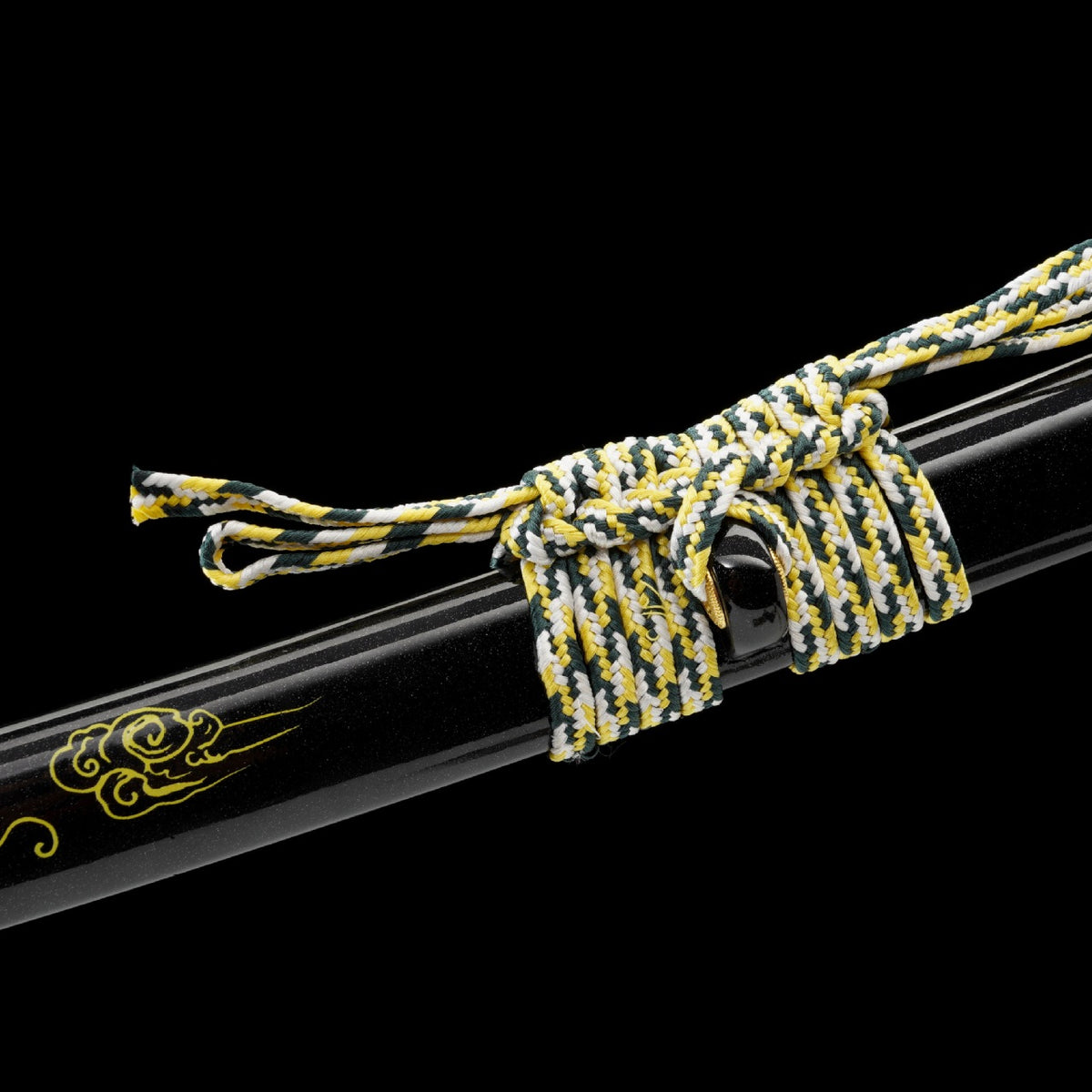 Japanese Hand-Painted Folding Knife (Yellow Edition)  Patented Design | Customizable Gift Knife