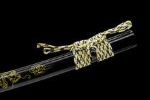 Japanese Hand-Painted Folding Knife (Yellow Edition)  Patented Design | Customizable Gift Knife