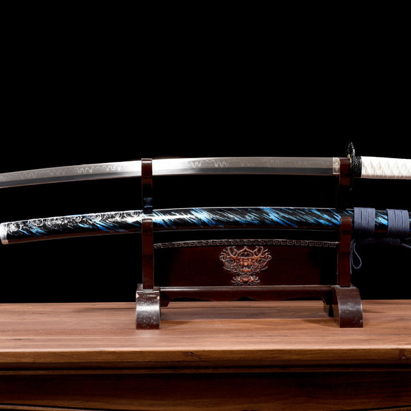 Japanese Hand-Painted Folding Knife ("Tsushima" Island Edition)  Patented Design | Customizable Gift Knife