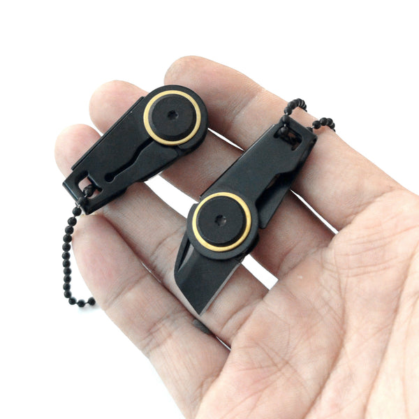 Mini Folding Knife  2cm Blade | 30° Tip | Compact EDC  Outdoor, Camping, Daily Use