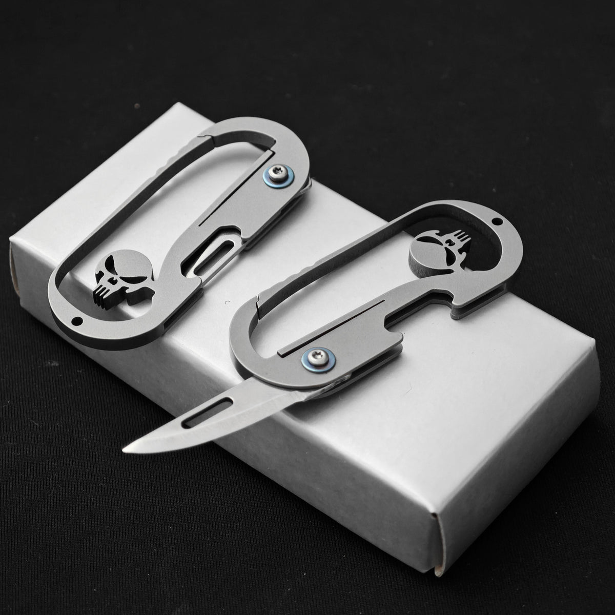 Premium Multifunctional Folding Knife  2.8cm Blade | Stainless Steel | Compact Design | Gift Box Packaging