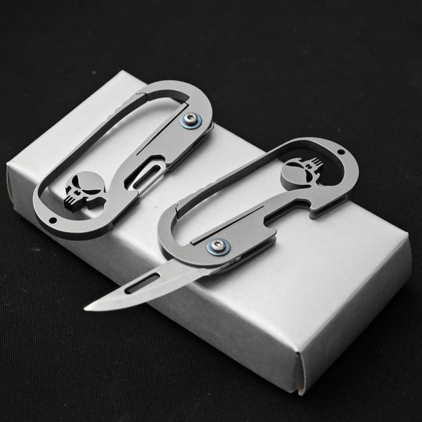 Premium Multifunctional Folding Knife  2.8cm Blade | Stainless Steel | Compact Design | Gift Box Packaging