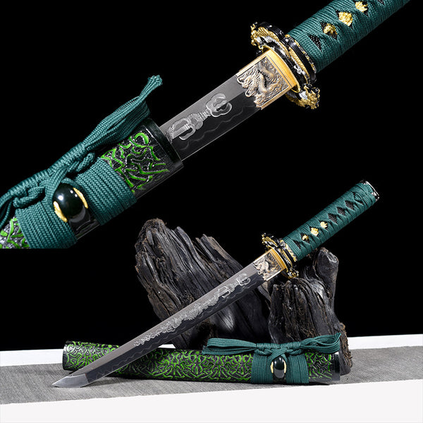 Japanese Hand-Painted Folding Knife ("Youying" Phantom Shadow Edition)  Patented Design | Customizable Gift Knife