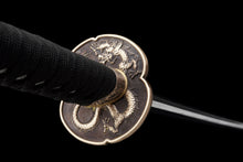 Japanese Hand-Painted Folding Knife ("Shimo" Ink-Etch Edition)  Patented Design | Customizable Gift Knife