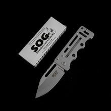 Stainless Steel Folding Knife  65cm Blade | 30° Tip | Steel Handle | 90cm Length | Box Packaging
