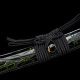 Japanese Hand-Painted Folding Knife (