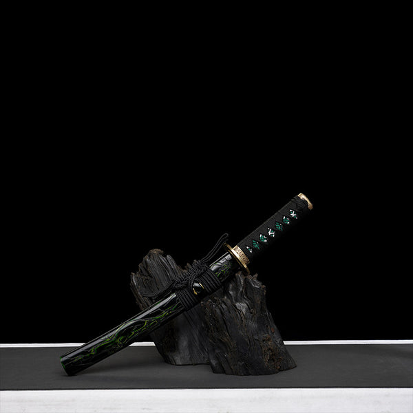 Japanese Hand-Painted Folding Knife ("Humu" Tiger Eye Edition)  Patented Design | Customizable Gift Knife