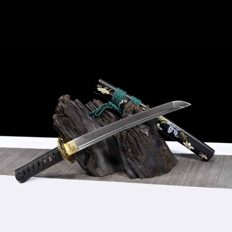 Hand-Forged Pattern Steel Art Knife  "Fire Dragon" | Chinese Style | Two Packaging Options | Personal Gift for All Occasions & Relationships