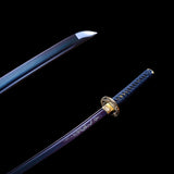 Japanese Hand-Painted Folding Knife (