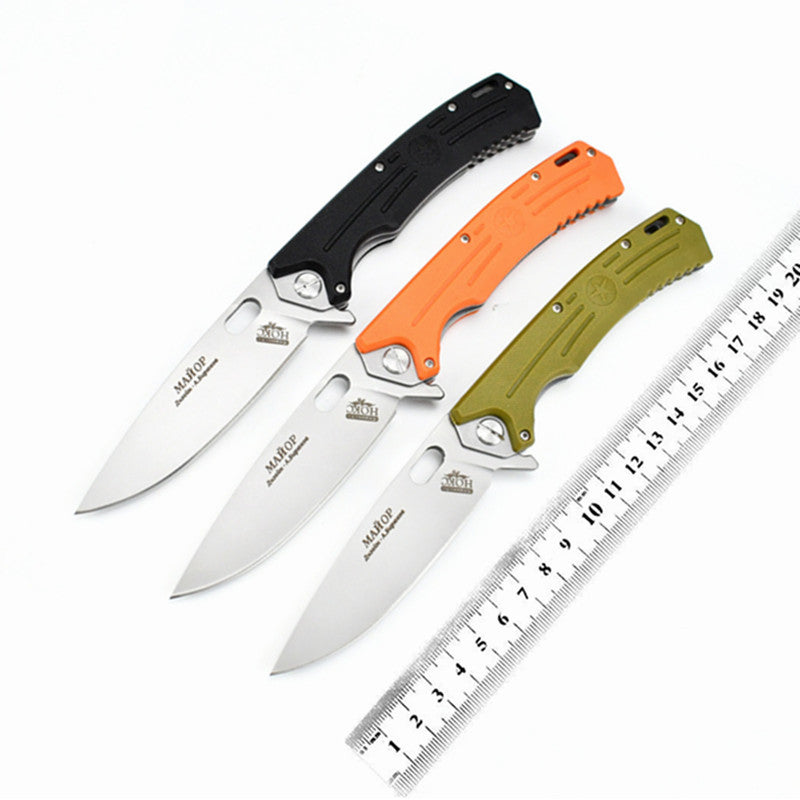 Nylon-Handled Folding Knife  9.5cm Blade | 60° Tip | Five-Star Brand | 108cm Handle | Box Packaging