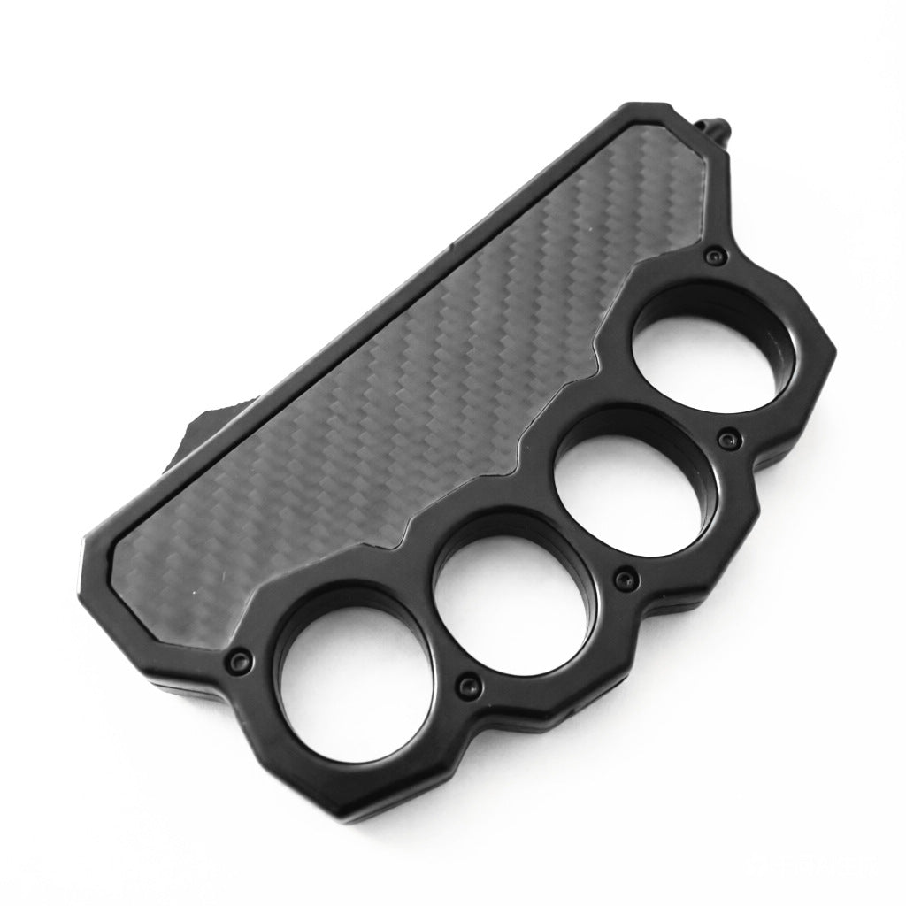 Zinc Alloy Handle Tool  Black Carbon Fiber Dual-R Design | 145cm Length | Box Packaging