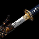 Japanese Hand-Painted Folding Knife (