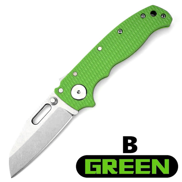 Stainless Steel Folding Knife  7.5cm Blade | 60° Tip | 108cm Handle | Box Packaging