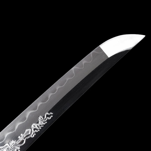 Japanese Hand-Painted Folding Knife ("Youying" Phantom Shadow Edition)  Patented Design | Customizable Gift Knife