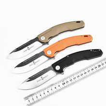 Nylon-Handled Folding Knife  9.5cm ABS Blade | 60° Tip | 106cm Handle | Box Packaging