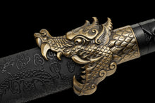 Handcrafted Classical Dragon Cane (Black Edition)  Patented Design | Collectible Personal Gift