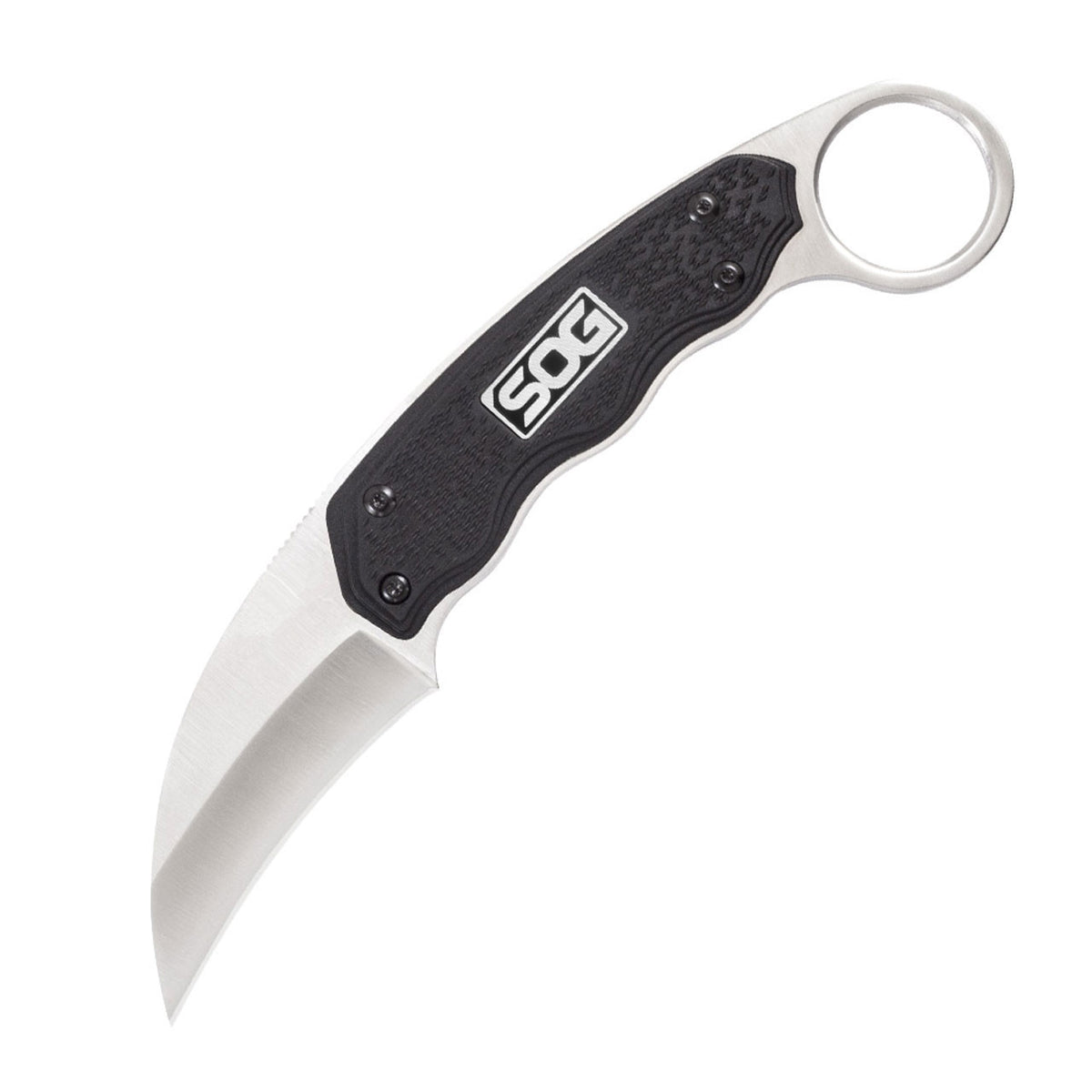 Curved Blade Utility Knife  60cm Blade | 45° Tip | 185cm Overall Length | Color Box Packaging (Black/Orange)