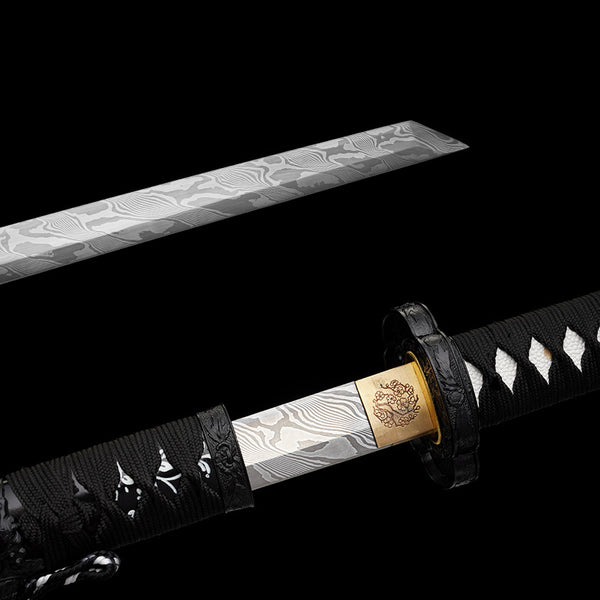 Japanese Hand-Painted Folding Knife ("Xueyingwen" Snow-Sakura Pattern Edition)  Patented Design | Customizable Gift Knife