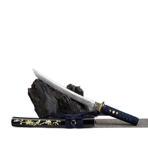 Japanese Hand-Painted Folding Knife ("Qianjiao" Deep-Sea Dragon Edition)  Patented Design | Customizable Gift Knife