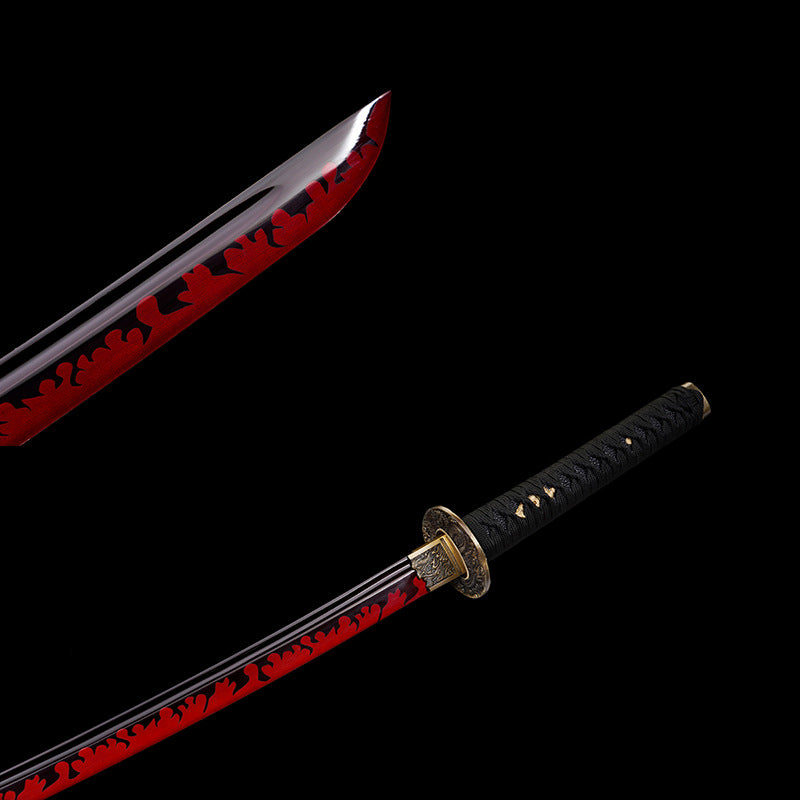 Japanese Hand-Painted Folding Knife ("Shisha" Slayer Edition)  Patented Design | Customizable Gift Knife