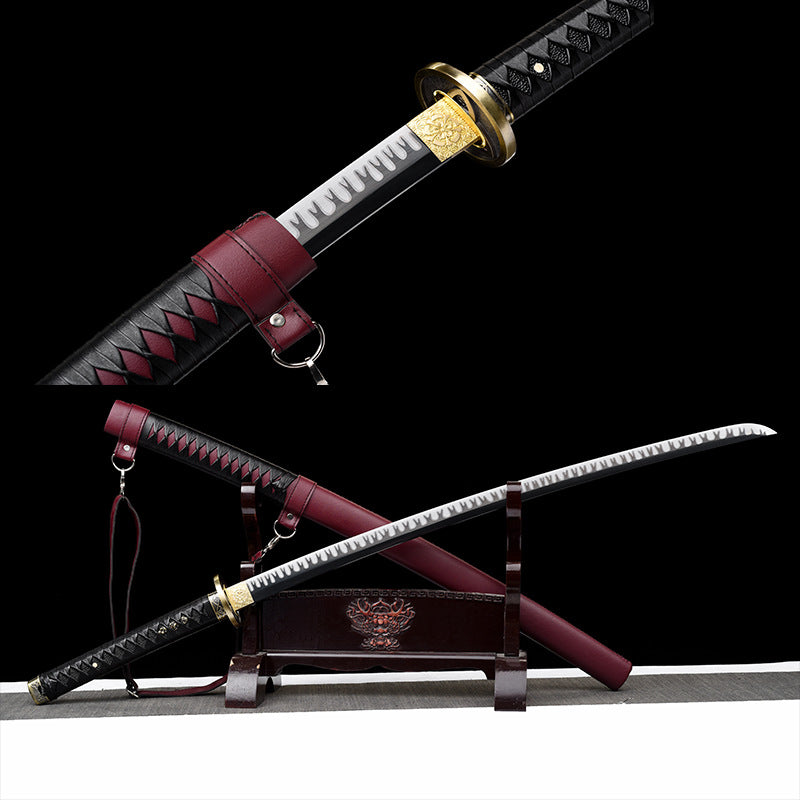 Japanese Hand-Painted Folding Knife ("Wuli" Warrior Fox Edition)  Patented Design | Customizable Gift Knife