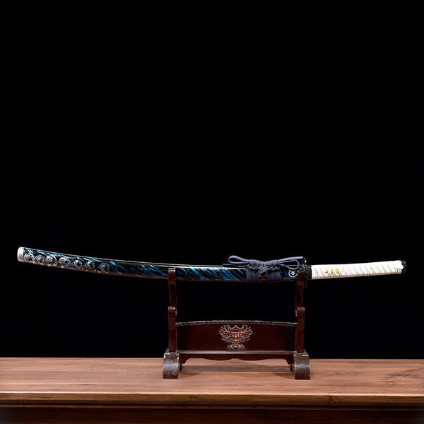 Japanese Hand-Painted Folding Knife ("Tsushima" Island Edition)  Patented Design | Customizable Gift Knife