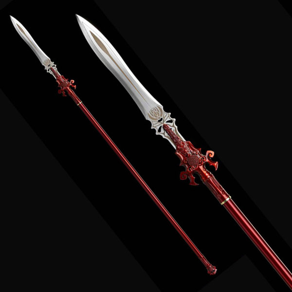 Hand-Forged High-Manganese Steel Art Knife  "Fire Dragon" | New Chinese Style | 4 Color Options | Premium Business Gift