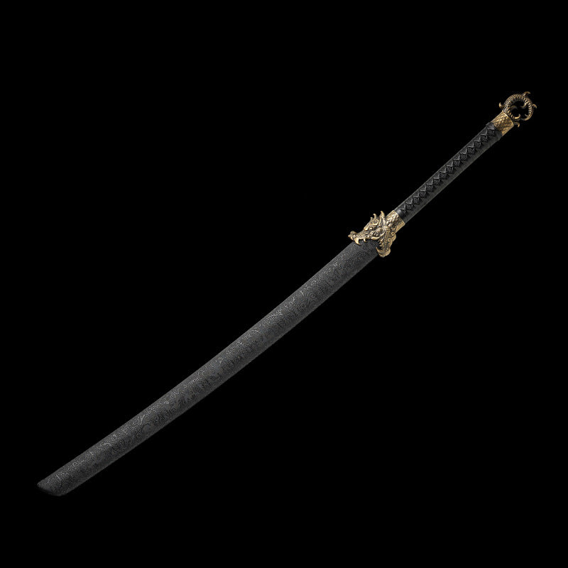 Handcrafted Classical Dragon Cane (Black Edition)  Patented Design | Collectible Personal Gift