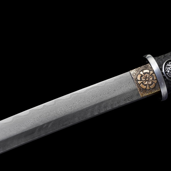 Japanese Hand-Painted Folding Knife (Wine Red Edition)  Patented Design | Customizable Gift Knife