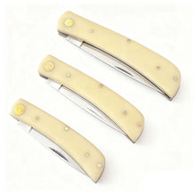 440C Stainless Steel Folding Knife  Acrylic Handle | 7cm Blade | 60° Tip | 80cm Length | Resealable Bag Packaging