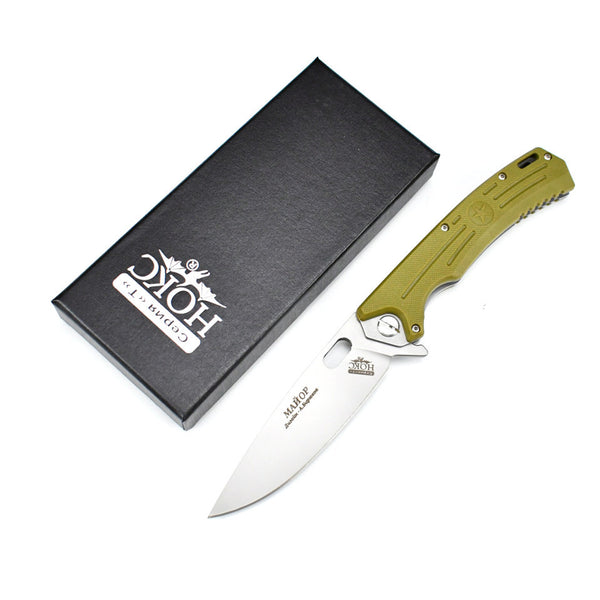 Nylon-Handled Folding Knife  9.5cm Blade | 60° Tip | Five-Star Brand | 108cm Handle | Box Packaging
