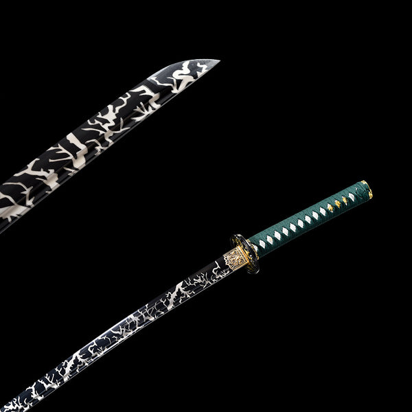 Japanese Hand-Painted Folding Knife ("Modian" Mystic Thunder Edition)  Patented Design | Customizable Gift Knife