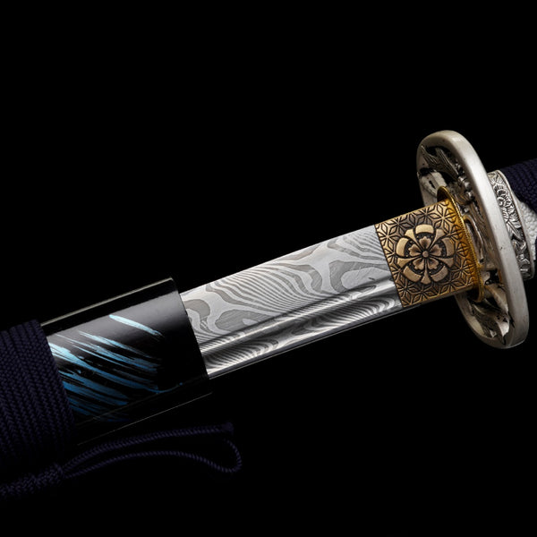 Japanese Hand-Painted Folding Knife ("Qingting" Dragonfly Edition)  Patented Design | Customizable Gift Knife