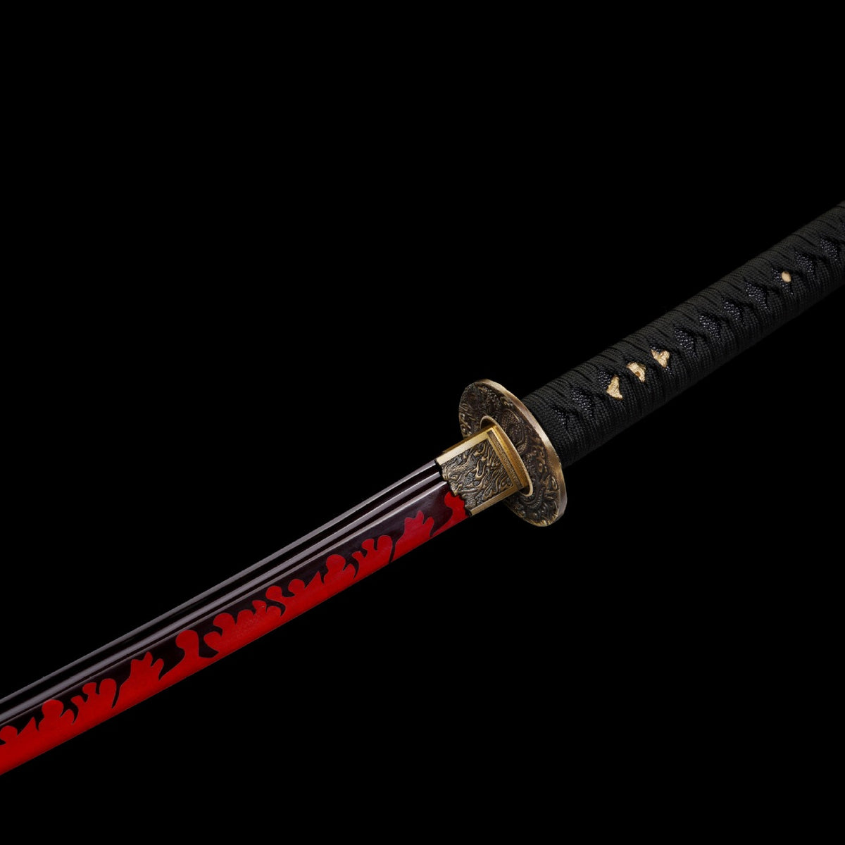 Japanese Hand-Painted Folding Knife ("Shisha" Slayer Edition)  Patented Design | Customizable Gift Knife
