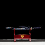 Japanese Hand-Painted Folding Knife (