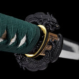 Japanese Hand-Painted Folding Knife (