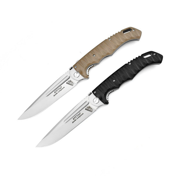 Nylon-Handled Folding Knife  9.5cm ABS Blade | 60° Tip | 106cm Handle | Box Packaging