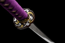 Japanese Hand-Painted Folding Knife ("Purple Butterfly" Edition)  Customizable Personal Gift