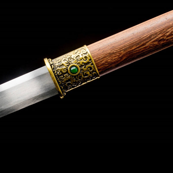 Hand-Forged High-Manganese Steel Tang Dynasty Sword  "Fire Dragon" | Chinese Style | Two Packaging Options | Personal Gift for All Occasions & Relationships