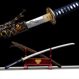 Japanese Hand-Painted Folding Knife (